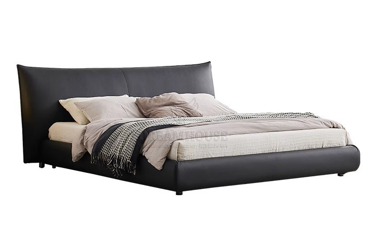 Giường bọc da hiện đại B618