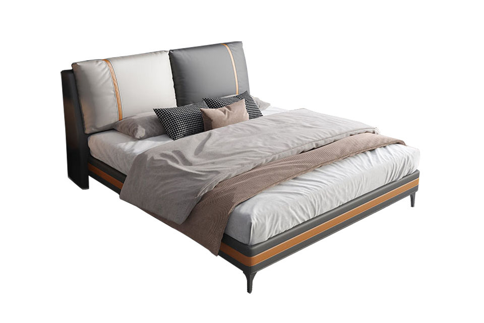 Giường ngủ bọc da trẻ trung S156