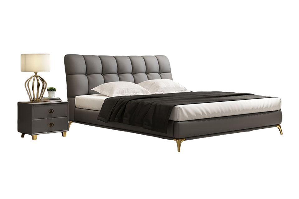 Giường ngủ bọc da phong cách hiện đại S359