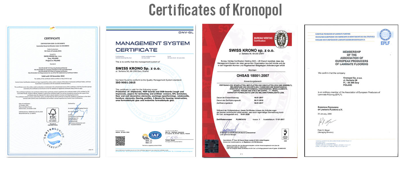 Các tiêu chuẩn chứng nhận