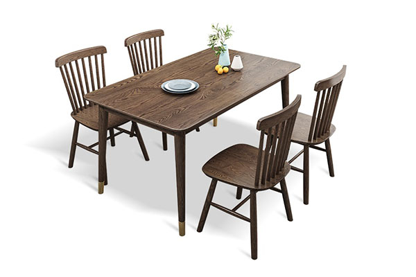 Bàn ăn 4 ghế gỗ tần bì đẹp và hiện đại T739