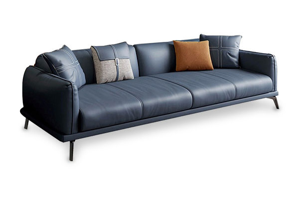 Sofa da Microfiber kiểu Ý sang trọng S750