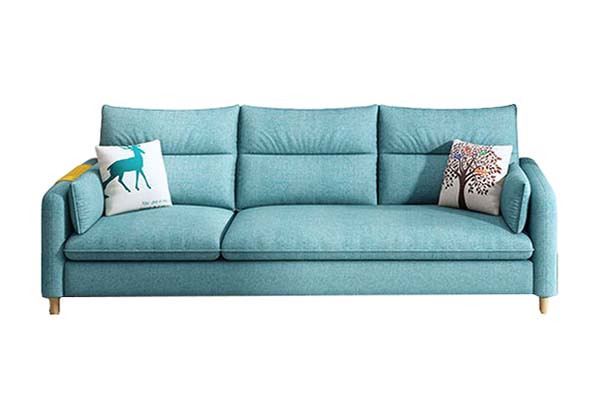 Sofa vải nỉ đẹp cho phòng khách nhỏ S596