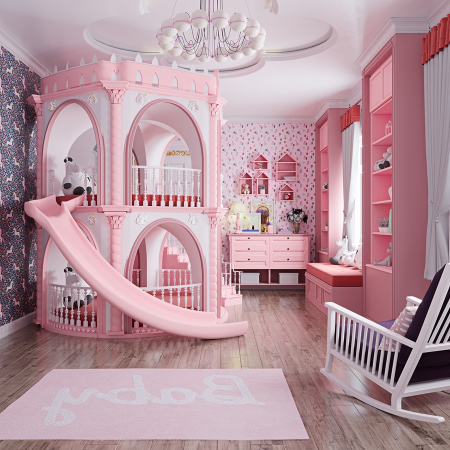 Gợi ý trang trí phòng ngủ cho con gái cá tính  Blogs Sàn Đồ gỗ