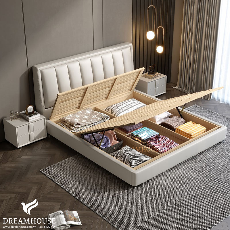 Khung giường vững chắc là tiêu chí quan trọng khi chọn giường