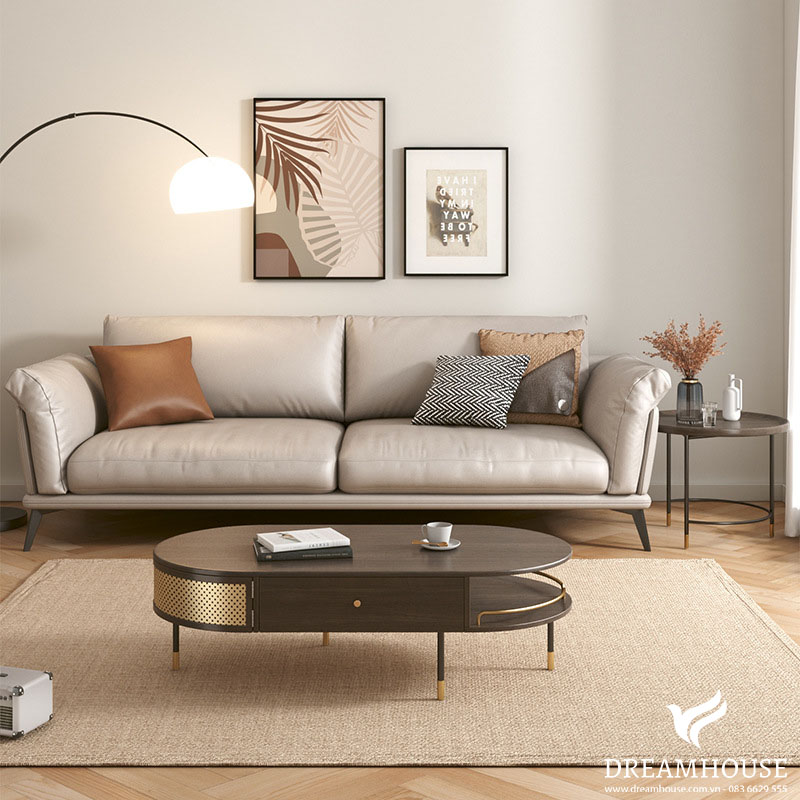 Ghế sofa văng kiểu dáng đặc biệt cho gia chủ cá tính