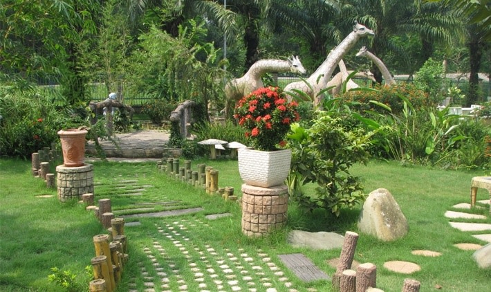 Gợi ý trang trí sân vườn theo phong thủy Gợi ý trang trí sân vườn theo phong thủy