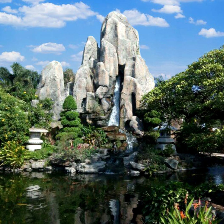 Tiểu cảnh non bộ sân vườn Tiểu cảnh non bộ sân vườn