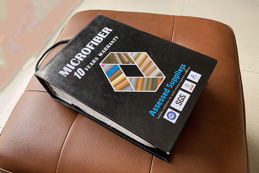 Catalog mẫu da Microfiber cao cấp MF