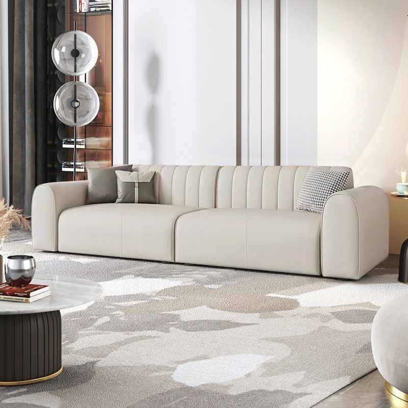 Sofa da kiểu Bắc Âu S785