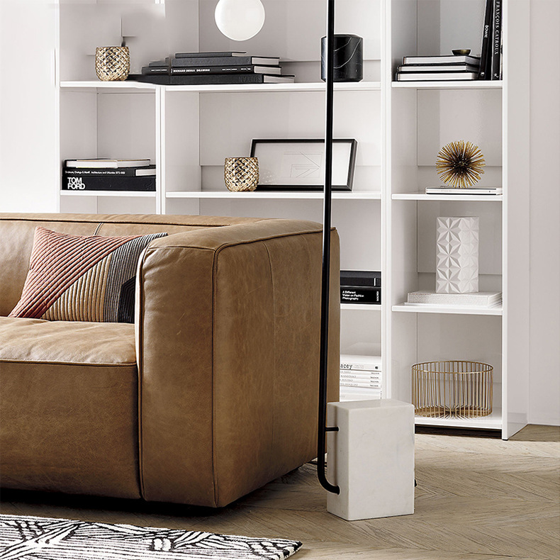 Sofa da sang trọng S793
