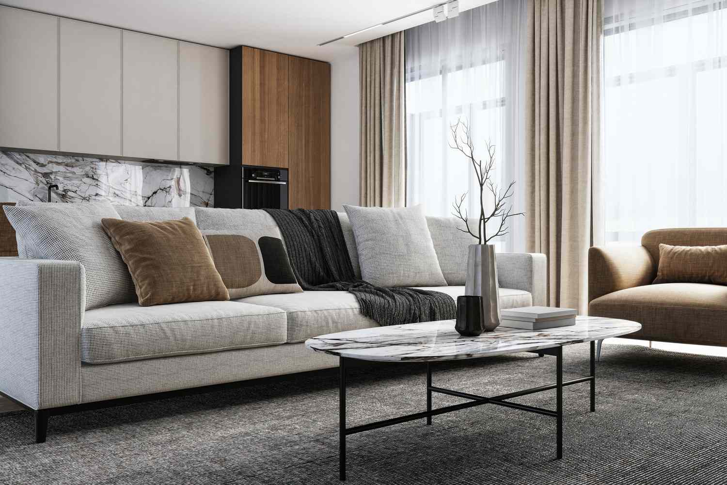 sofa vải bố đẹp giá rẻ