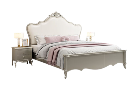 Giường bọc da hiện đại B953