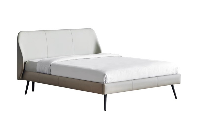 Giường bọc da sang trọng cho phòng ngủ hiện đại B553