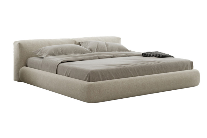 Giường bọc nỉ cao cấp B948