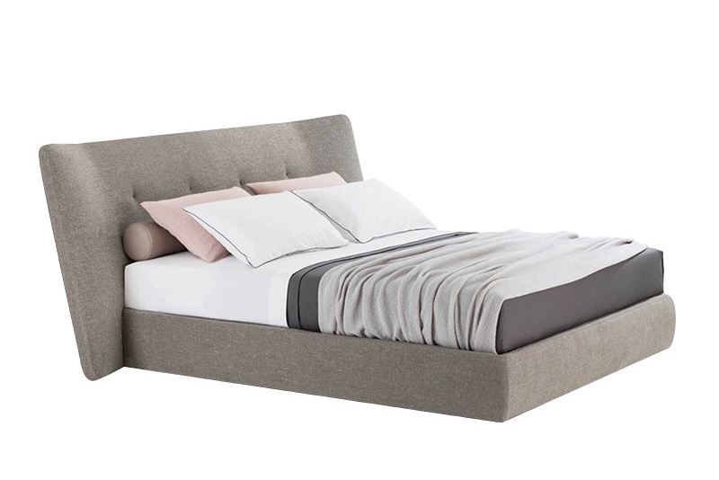 Giường bọc nỉ cao cấp B949