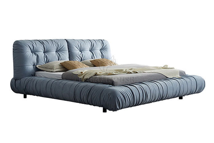 Giường bọc da hiện đại B609