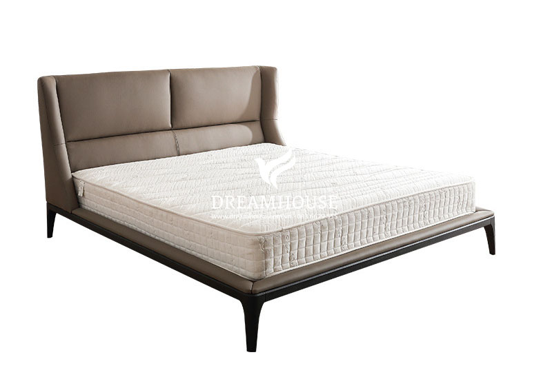 Giường bọc da phong cách tối giản B626