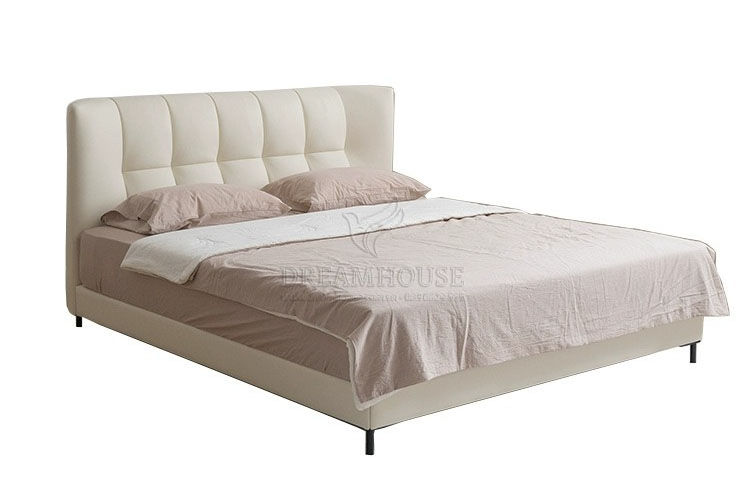 Giường bọc nỉ cao cấp B601