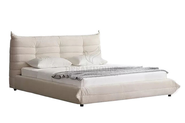 Giường bọc nỉ cao cấp B602