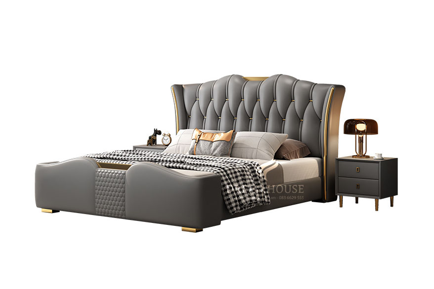 Giường ngủ hiện đại B966
