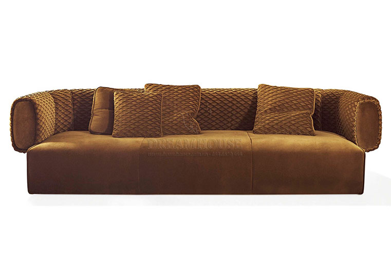 Sofa bọc da sang trọng S282