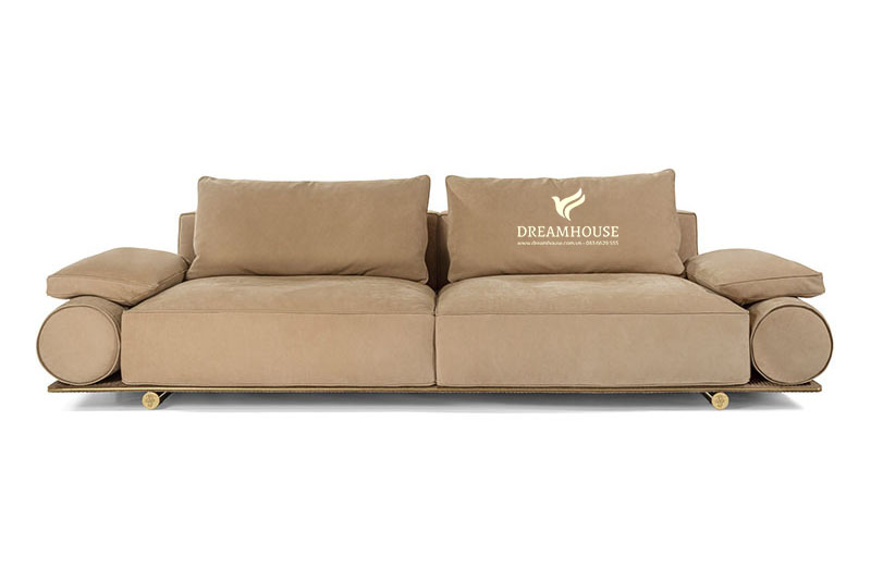 Sofa da lộn sang trọng S304