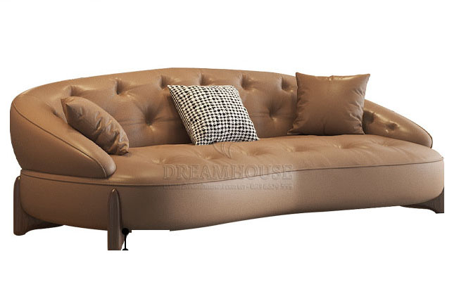 Sofa da phong cách cổ điển S270
