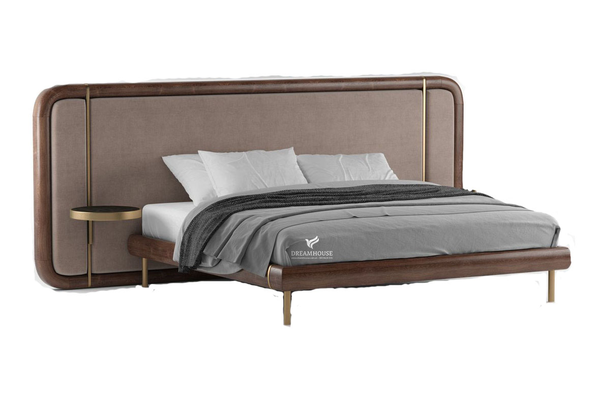 Giường Killian bọc nỉ B335