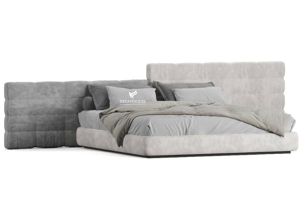 Giường Lawrence bọc da B311