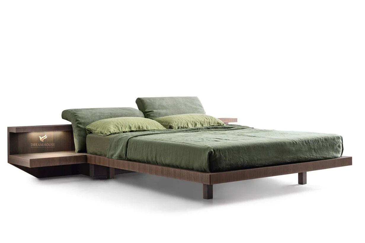 Giường Morfeo bọc nỉ phong cách Ý B339