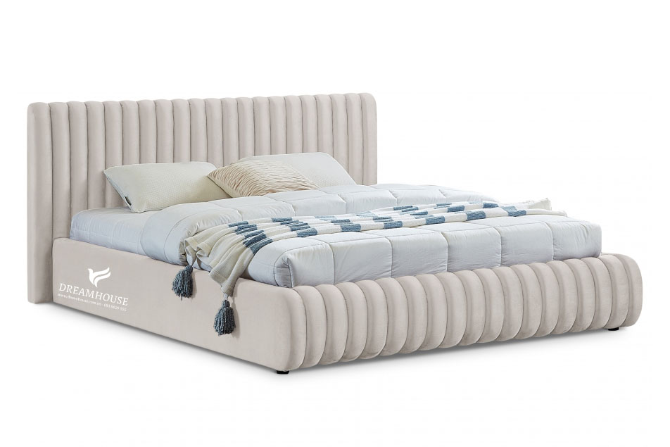 Giường Nico Velvet bọc da B322