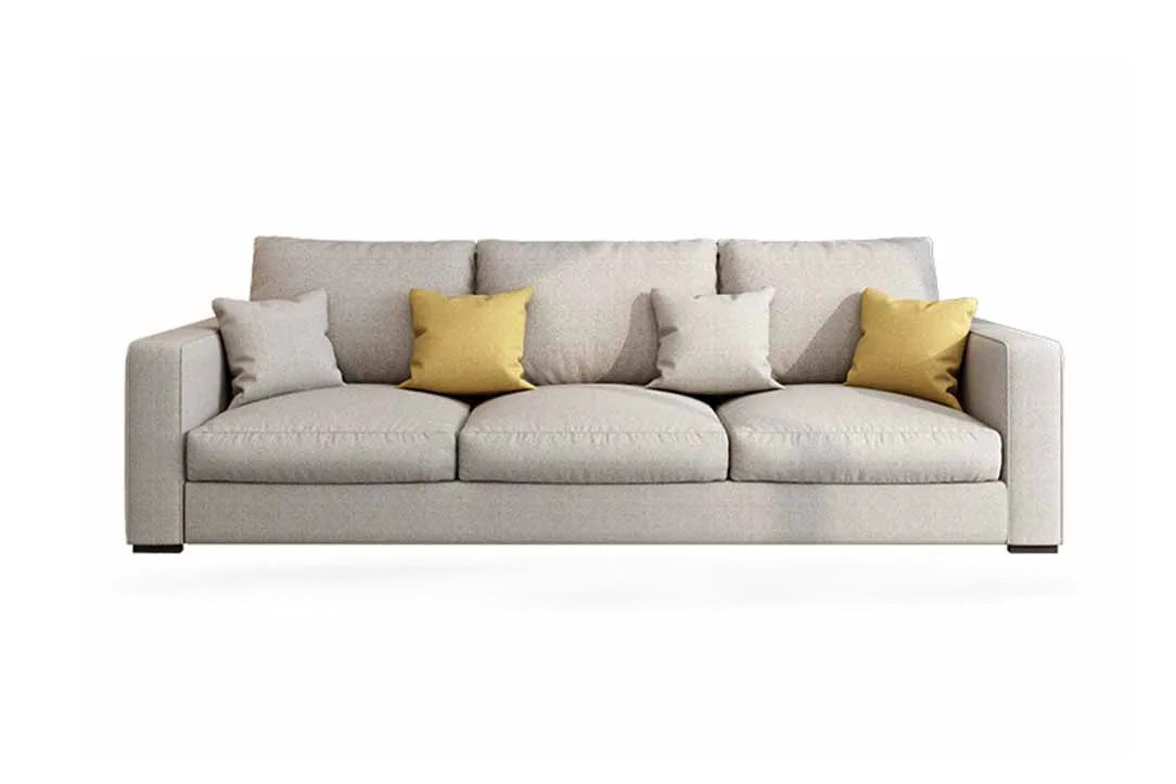 Sofa bọc nỉ hiện đại S655