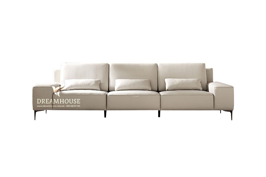 Sofa văng bọc da hiện đại S388