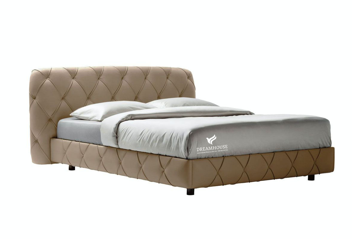 Giường Flair De Luxe bọc da cao cấp B346