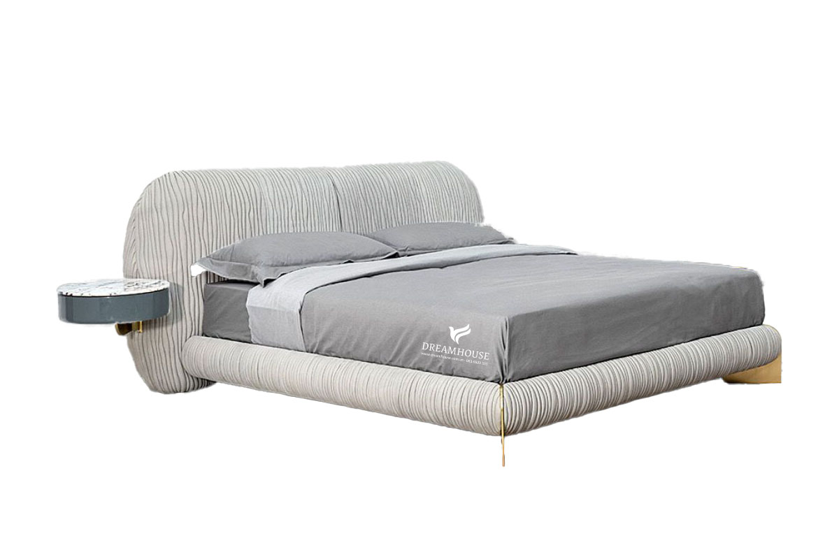 Giường Leaf bọc nỉ cao cấp B367