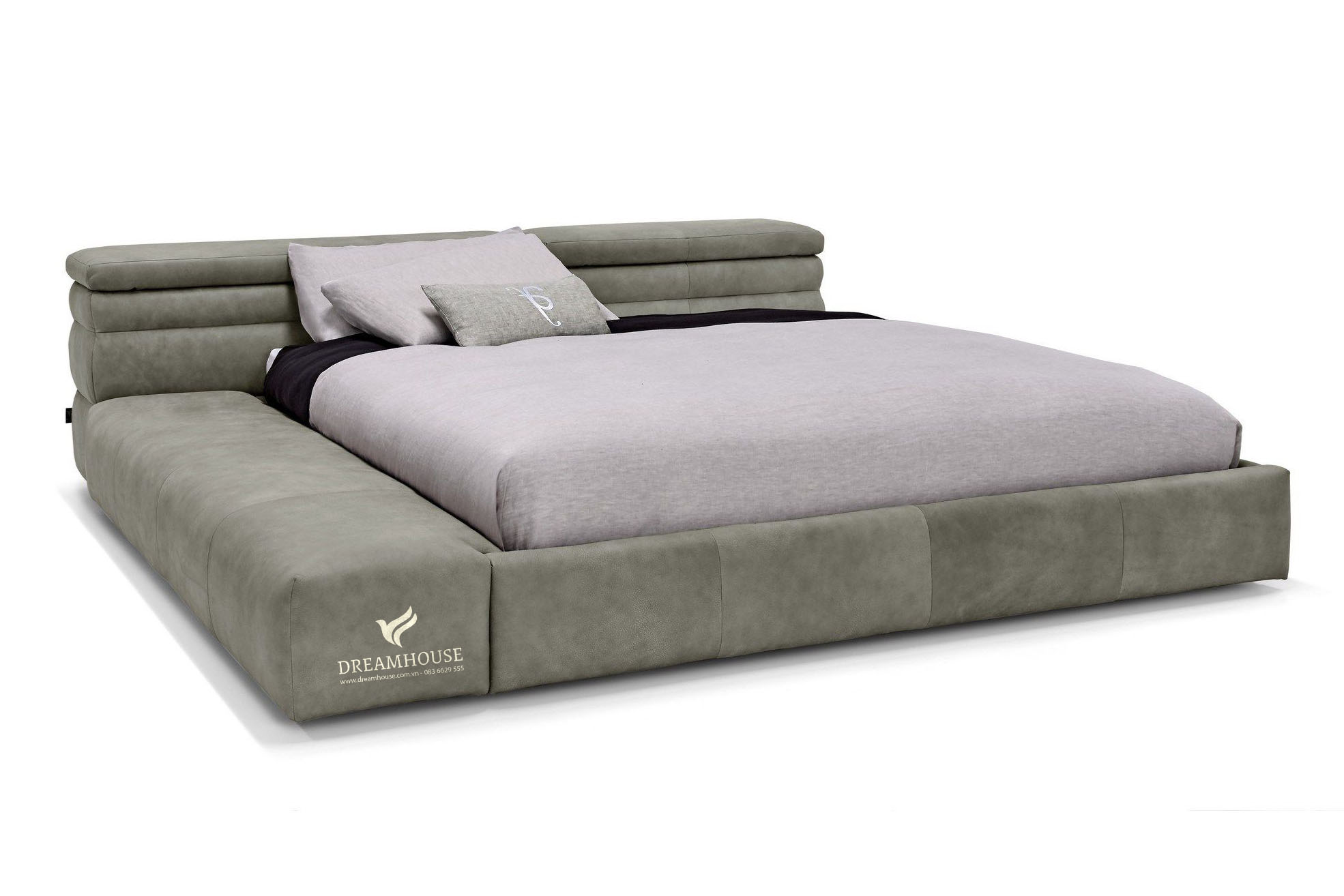 Giường MAYFAIR DREAM Bọc da cao cấp B371