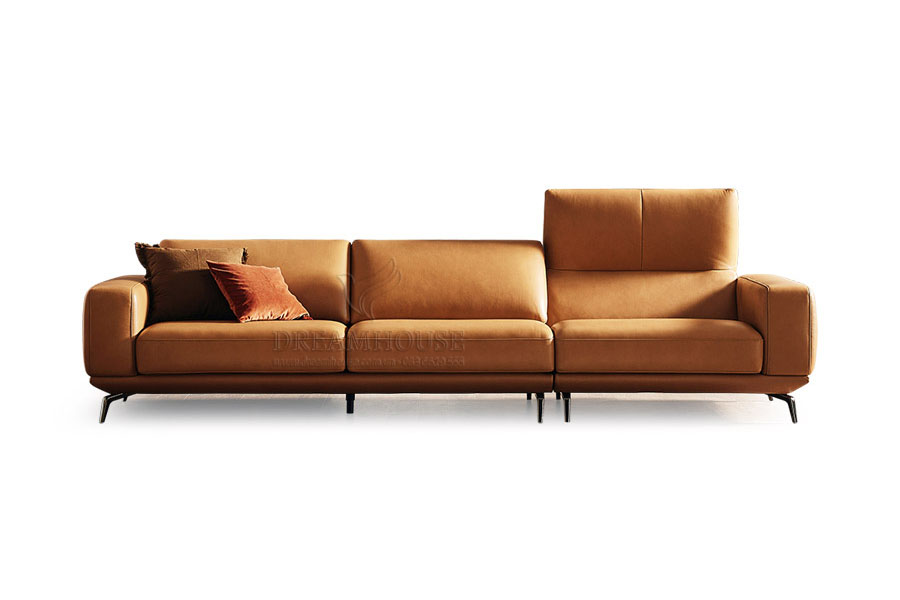 Sofa văng bọc da tựa lưng gật gù S926
