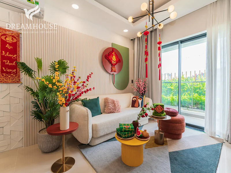 Trang trí phòng khách bằng một tiểu cảnh