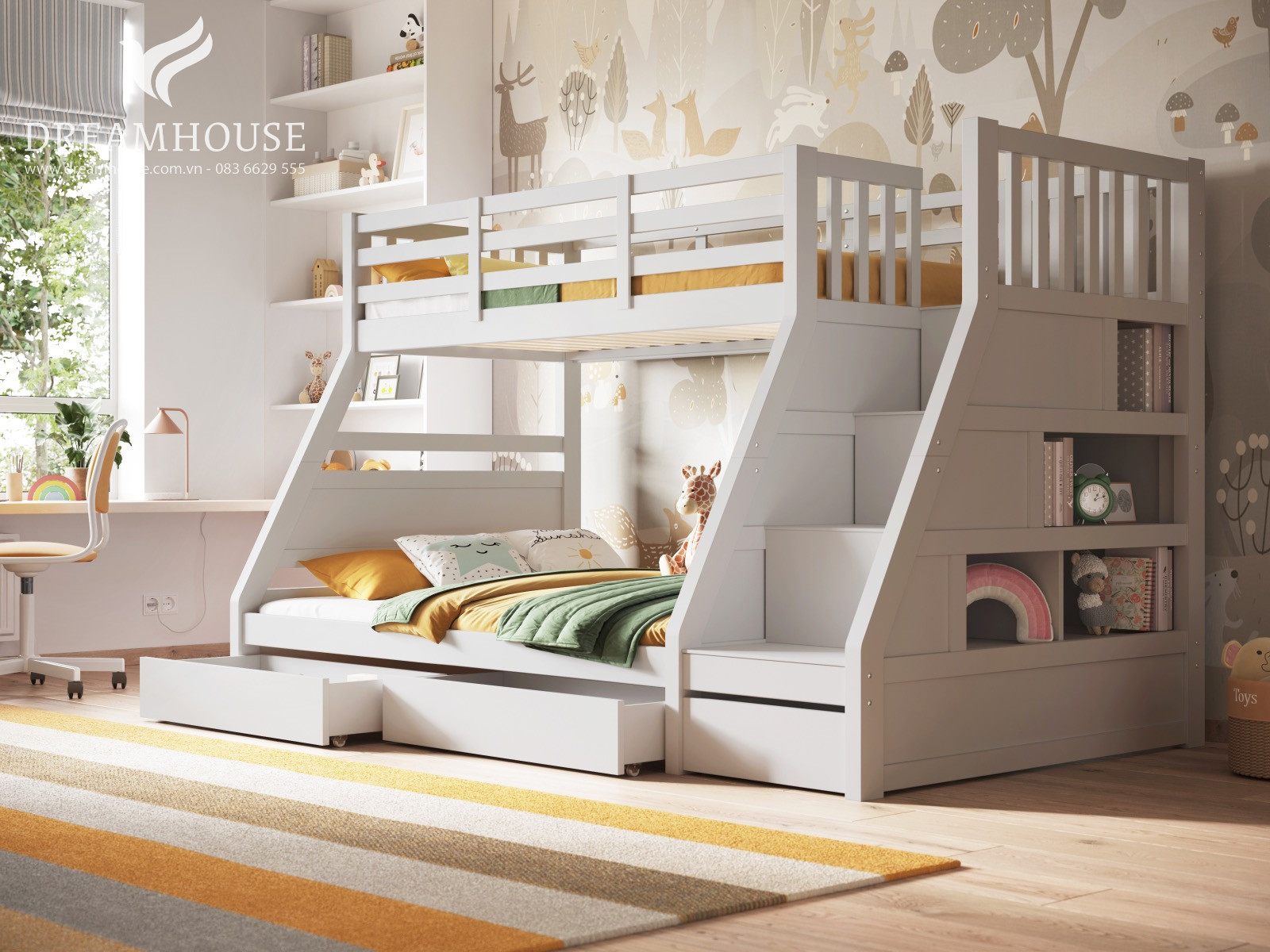 Những yếu tố quan trọng cần lưu ý khi mua giường tầng