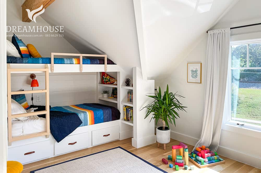 Mẫu kết hợp với tầng tum