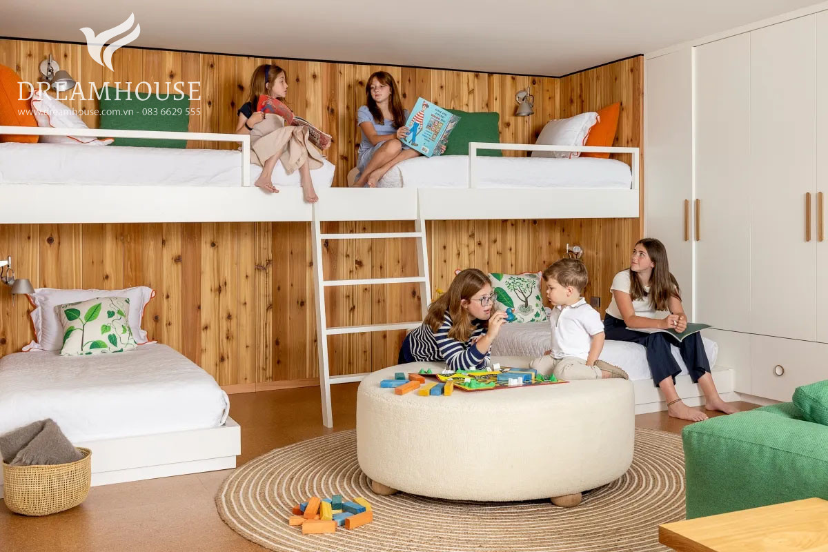 Mẫu giường tầng thoáng