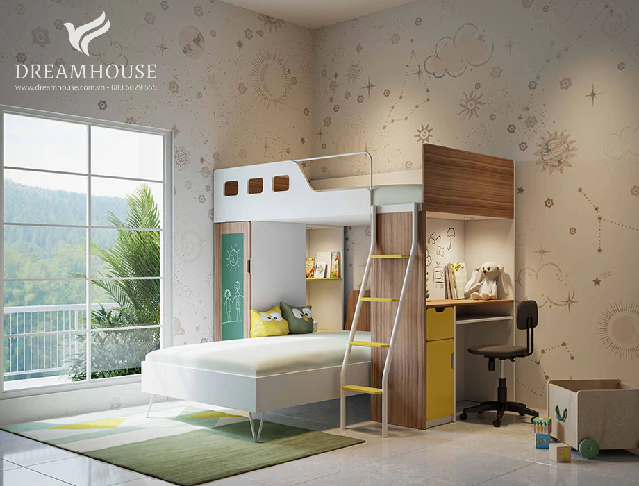 Mẫu giường tầng cao cấp