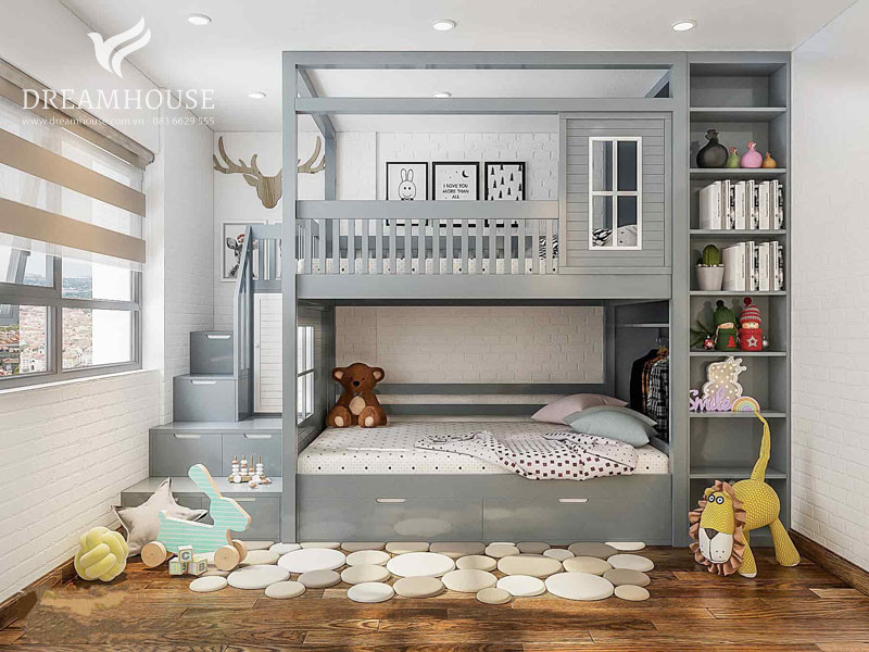 Mẫu giường tầng phổ biến